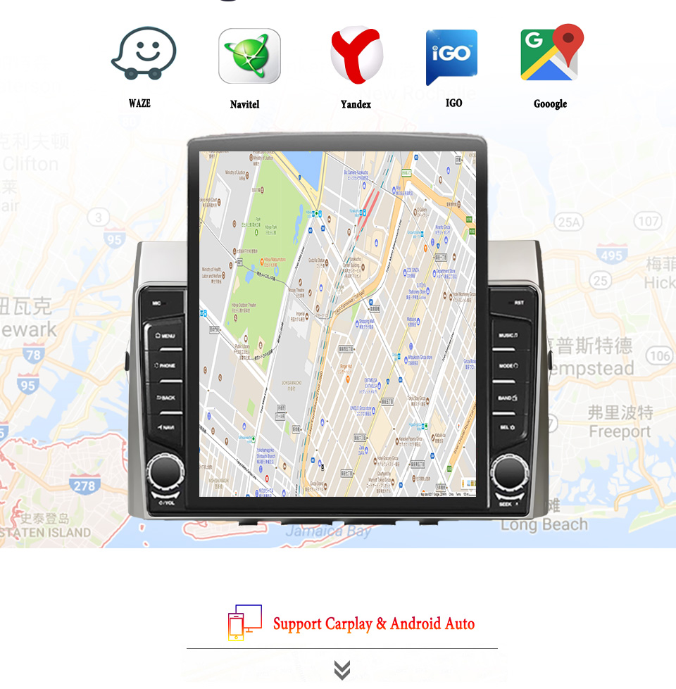 Tablet Danish Mobile & Accessories Faisalabad - 8G + 128G แอนดรอยด์14สำหรับ Toyota Corolla