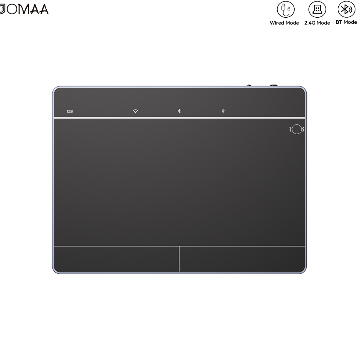 Bluetooth Trackpad - JOMAA ชาร์จบลูทูธทัชแพด USB ไร้สาย/สาย Trackpad สําหรับ