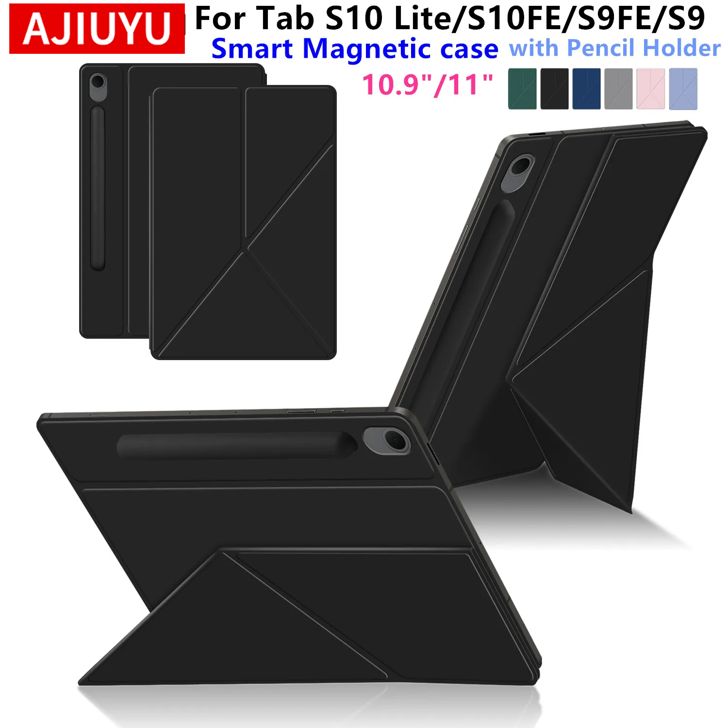Samsung Tablet S9 Accessories - เคสแม่เหล็กสำหรับ Samsung Galaxy Tab S10 Lite
