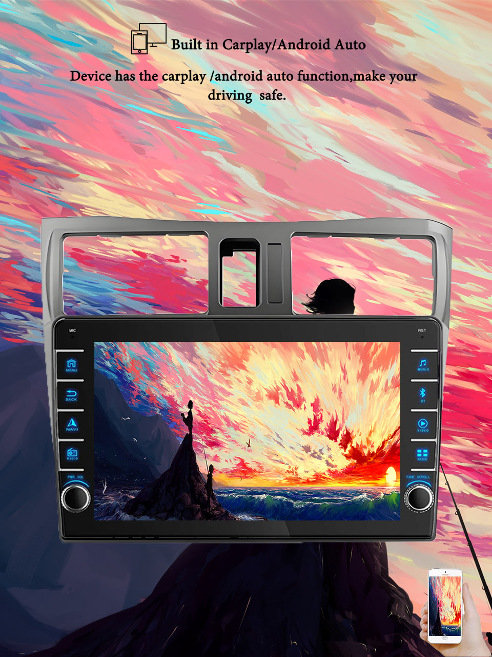 Tablet Danish Mobile & Accessories Faisalabad - 8G + 128G Android 14 สําหรับNissan