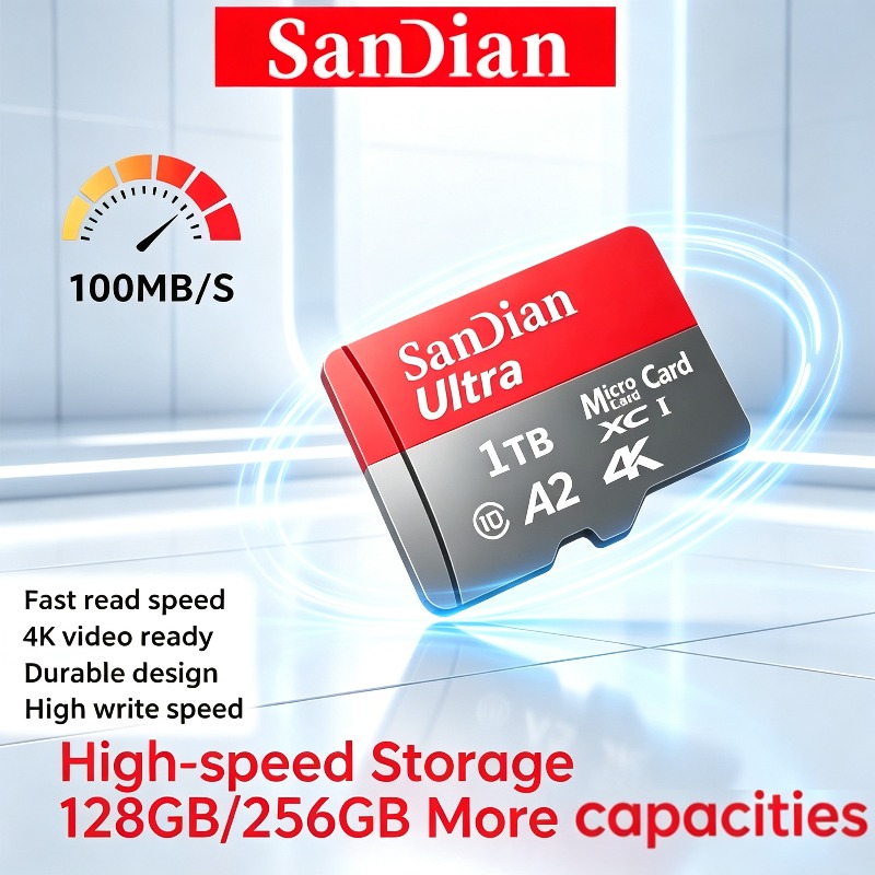 Microsd Card Tablet - การ์ดไมโคร TF/SD ความเร็วสูง U3 – เครื่องอ่านการ์ดมินิ