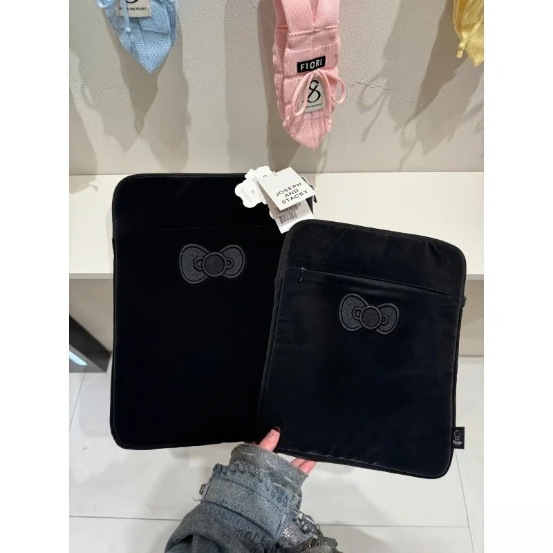 Best Tablet With Accessories - กระเป๋าใส่แท็บเล็ตแบบพกพาลายการ์ตูนสาวน้อยน่ารัก Kaiti Cat กระเป๋าเก็บคอมพิวเตอร์ ของขวัญวันเกิดสำหรับเพื่อนสนิท อุปกรณ์เสริมสำหรับผู้หญิง