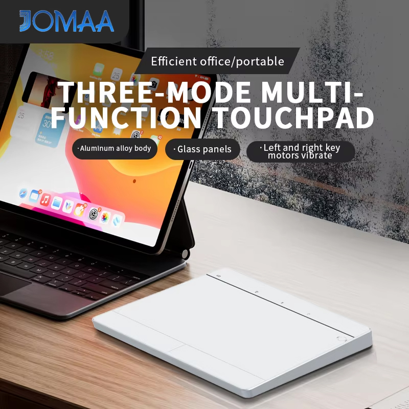 Bluetooth Trackpad - บลูทูธทัชแพดไร้สาย & Trackpad แบบมีสายสําหรับ Win/Mac/IOS Multi-Function