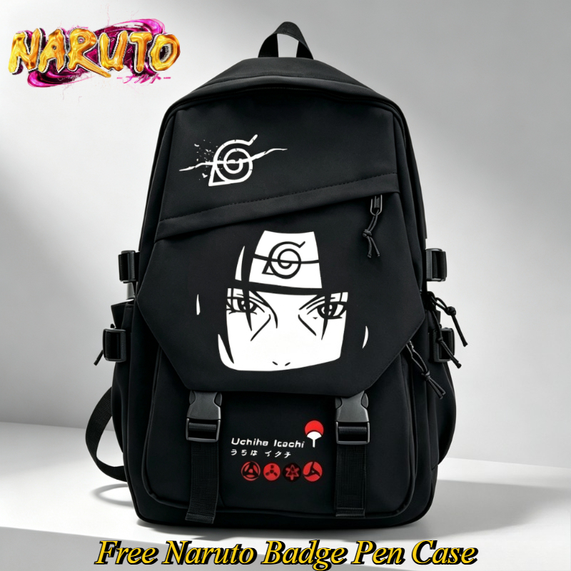 Laptop Tablet Accessories - กระเป๋าเป้การ์ตูนนารูโตะ กระเป๋านักเรียนสองมิติ กระเป๋าเก็บของพกพา กระเป๋าเดินทางคอมพิวเตอร์ อุปกรณ์เสริมอนิเมชั่น ขายส่ง