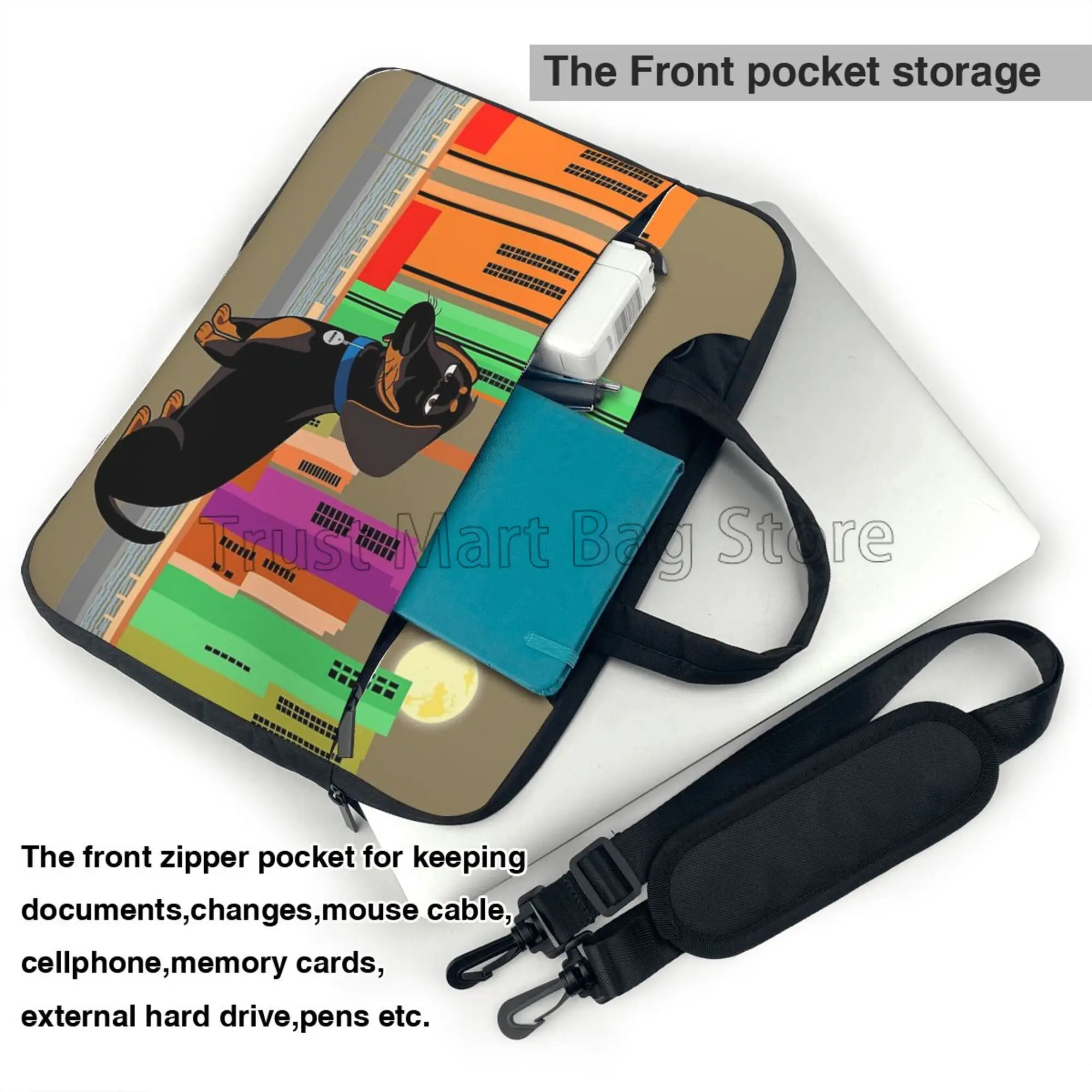 กระเป๋ากระเป๋าหิ้วใส่แล็ปท็อปล - Tablet And Accessories Bag บทวิจารณ์และราคา