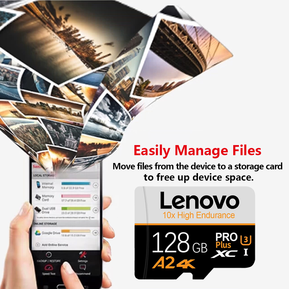 การ์ดหน่วยความจำ Lenovo High S - Microsd Card Tablet บทวิจารณ์และราคา