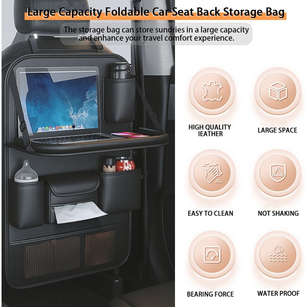 ออแกไนเซอร์หลังเบาะรถยนต์แบบพร - Tablet And Accessories Bag บทวิจารณ์และราคา