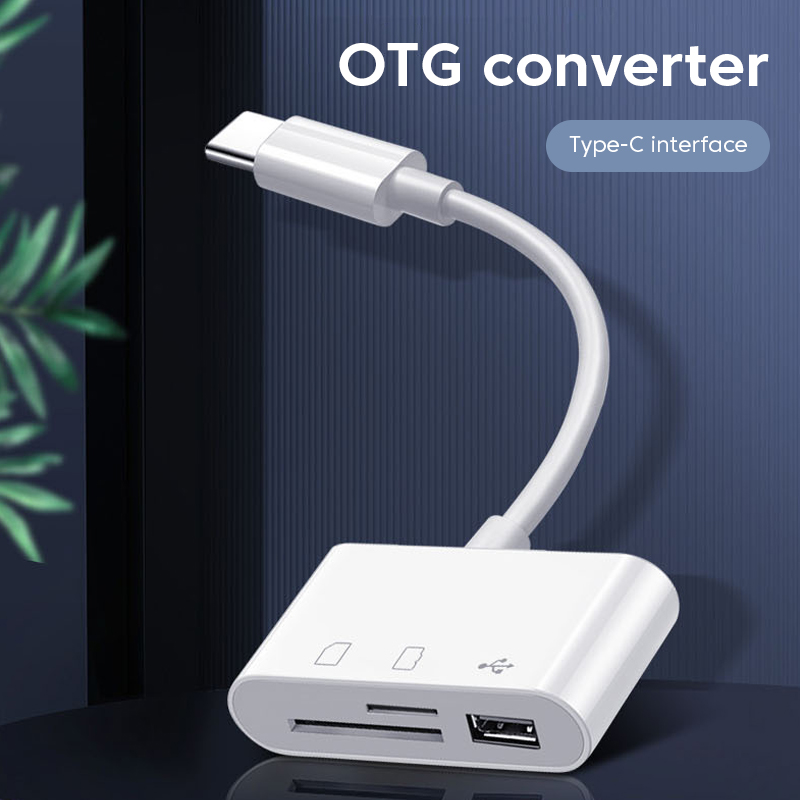 3-in-1 ประเภท C Card Reader Mi - Microsd Card Tablet บทวิจารณ์และราคา