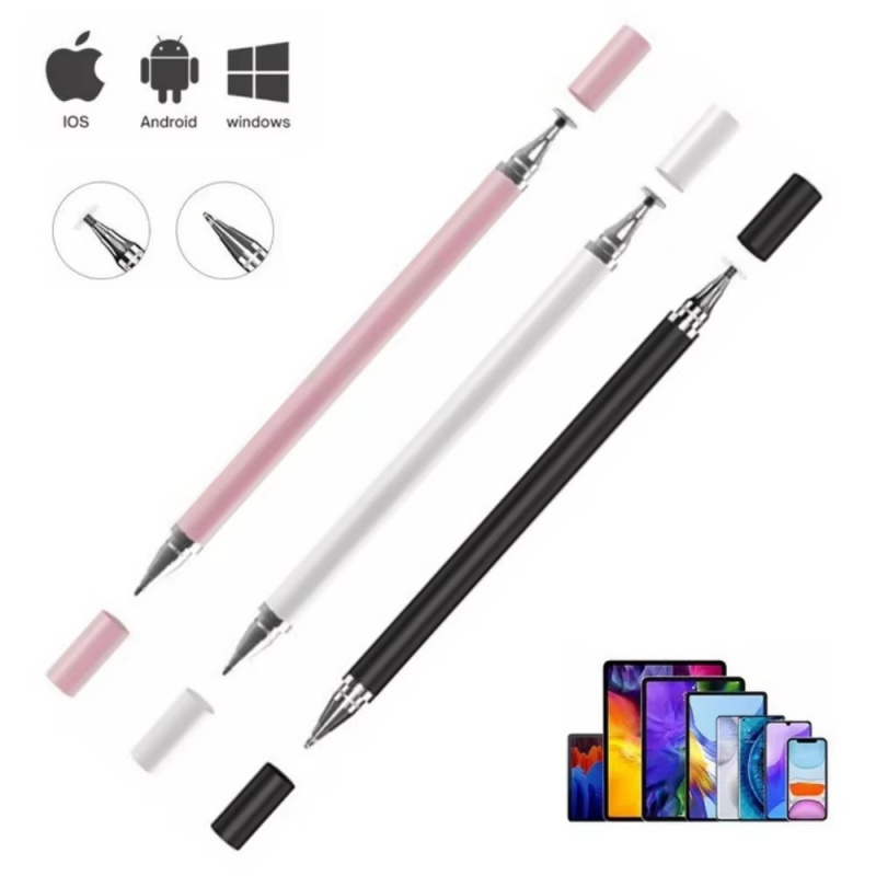 1/2/8pcs 2 In 1 Universal ปากก - Ipad Pencil Stylus บทวิจารณ์และราคา