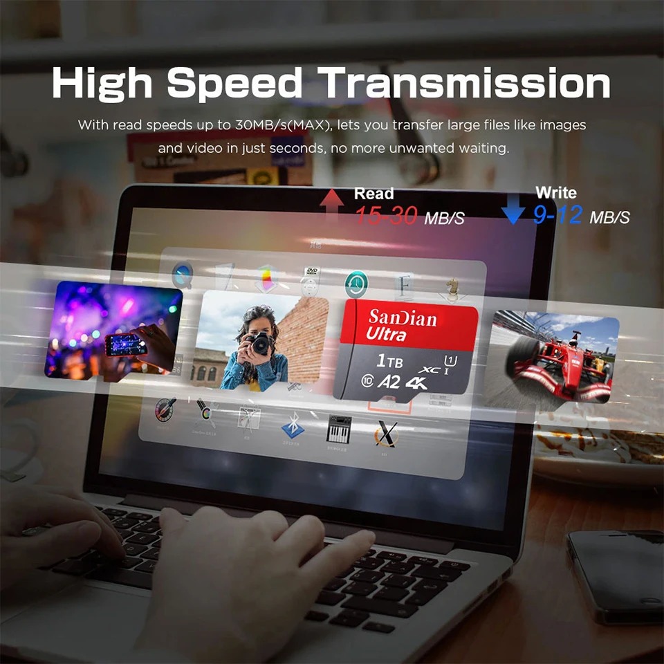 การ์ดหน่วยความจำไมโคร SD ความเ - Microsd Card Tablet บทวิจารณ์และราคา