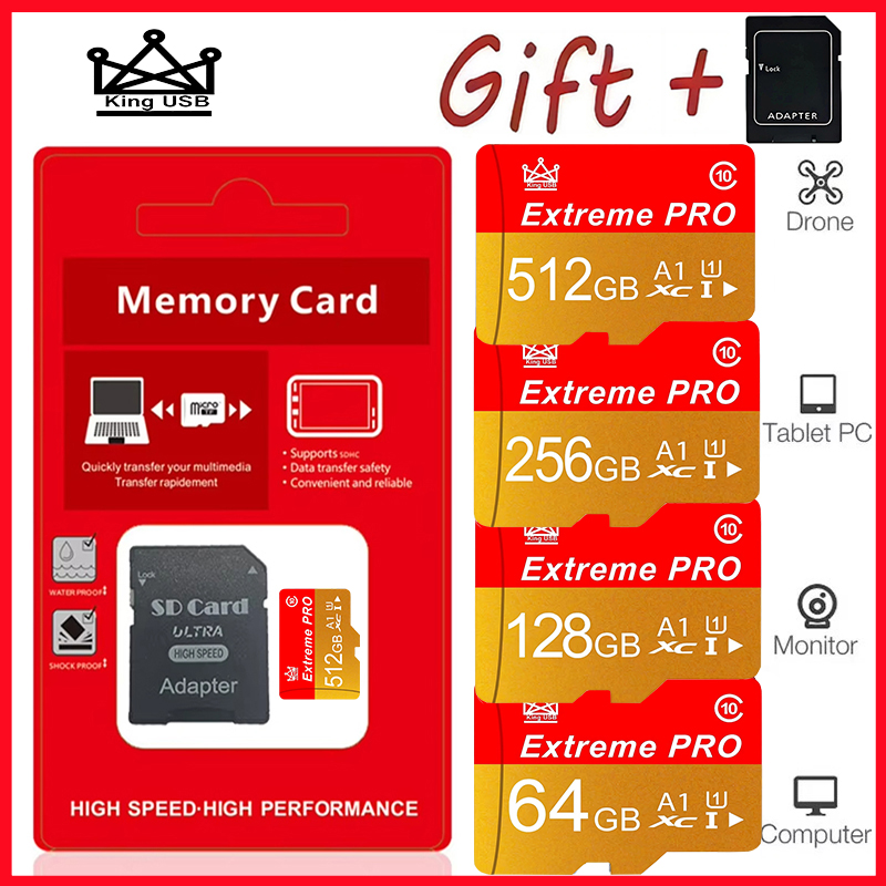 การ์ดหน่วยความจำแบบใหม่ Micro  - Microsd Card Tablet บทวิจารณ์และราคา