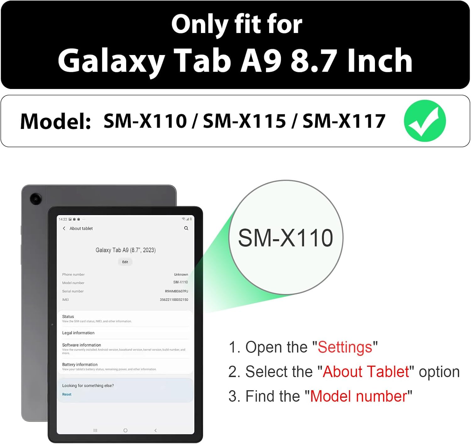 เคสแท็บเล็ตสำหรับ Samsung Gala - Samsung Tablet A9 Accessories บทวิจารณ์และราคา