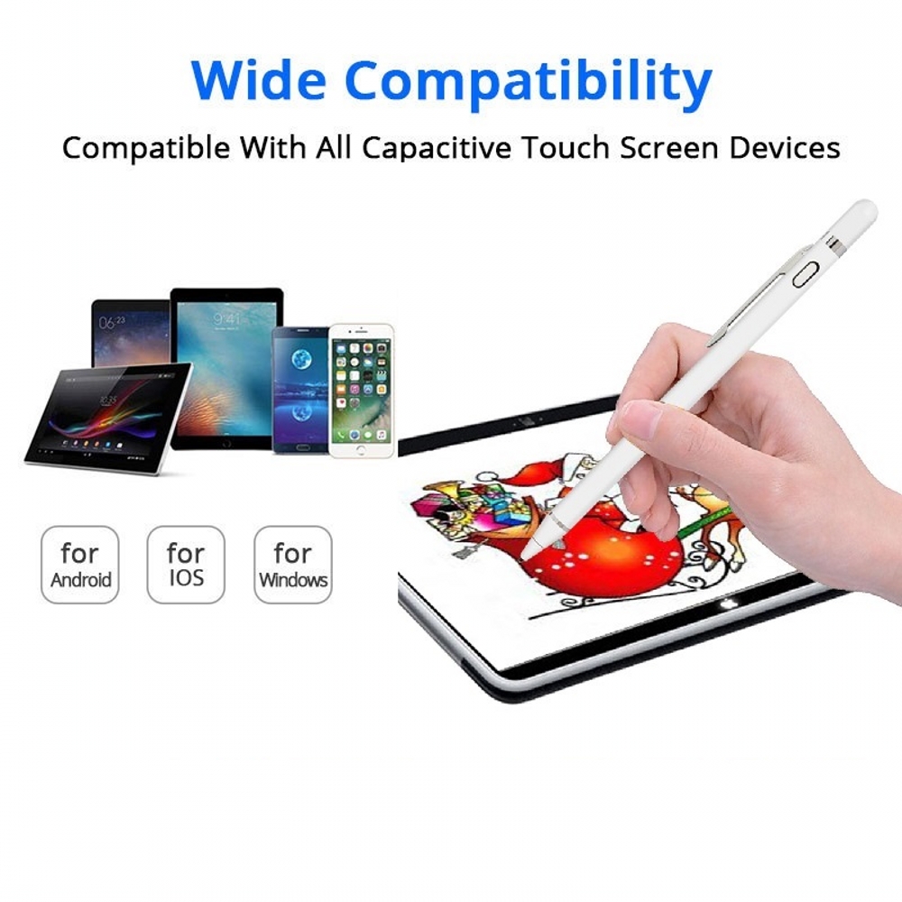 ปากกาสไตลัสแบบสัมผัสหน้าจออัจฉ - Ipad Pencil Stylus บทวิจารณ์และราคา