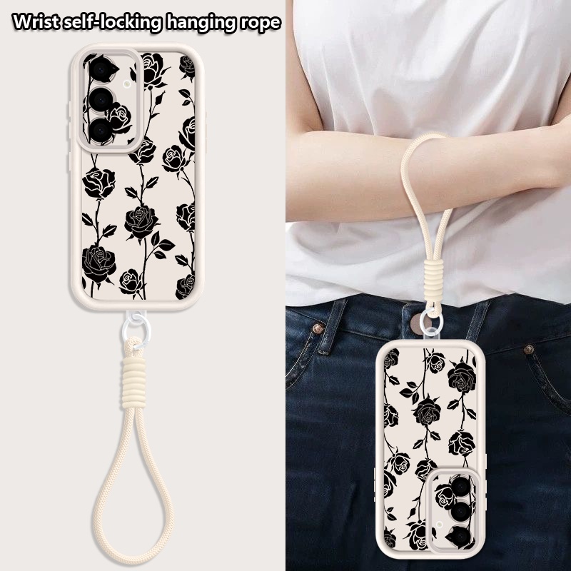 เคสโทรศัพท์ลายดอกไม้พร้อมสายคล - Samsung Galaxy A55 บทวิจารณ์และราคา